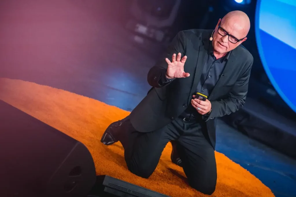 Andreas Buhr auf der Bühne 2