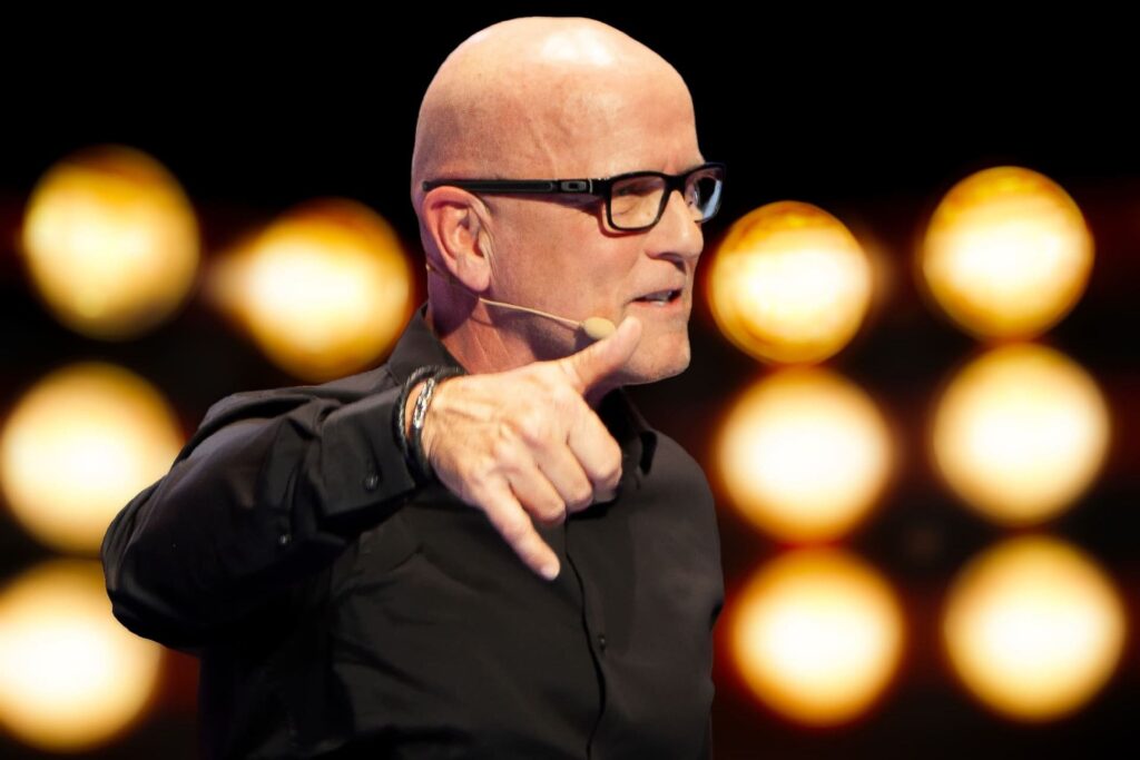 Andreas Buhr auf der Bühne